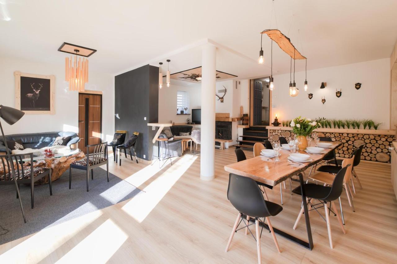 Folkowy Dom Dla 14 Osob Z Sauna I Grillowiskiem - Dream Apart Szczyrk Exterior foto